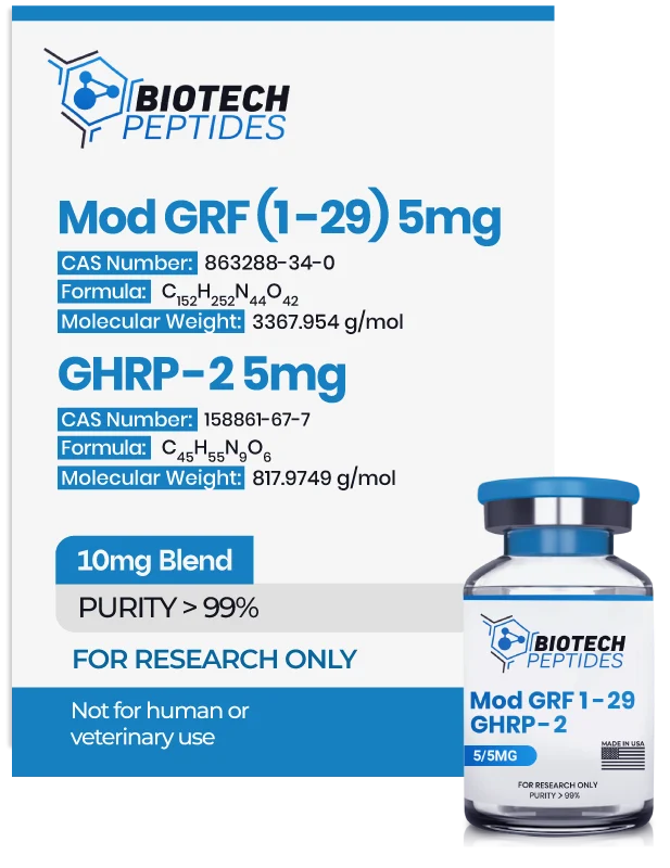 Mod GRF 1-29 & GHRP-2 Blend (10mg)